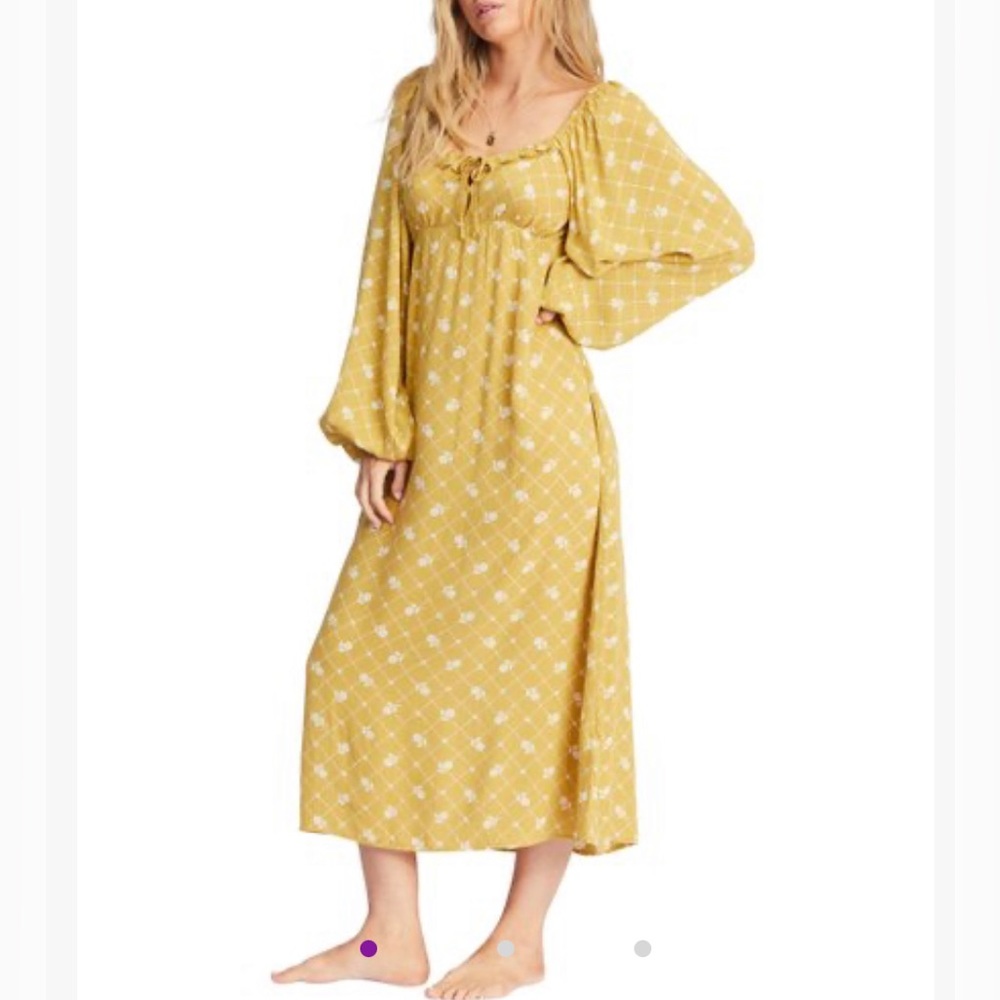 NWT Billabong maxi floral dress brand new